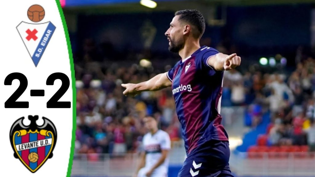 Eibar vs Levante, Encounter Ends in a Draw